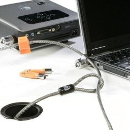 Candado Kensington Twin Microsaver Llave Redonda Acero Inoxidable Cable 2,2m