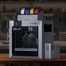 Impresora 3D QIDI Tech Max4 Combo volumen 390x390x340 mm cámara calefactada