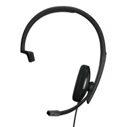 Auriculares Epos Adapt 130 USB II con cable USB-A Cancelación de Ruido para oficina y call center negros