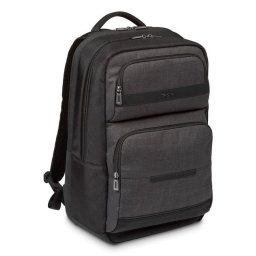 Mochila Targus CitySmart TSB912GL para portátil 15,6" gris y negro con compartimento acolchado