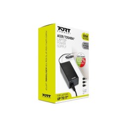 Cargador para portátil Port Designs 900093-ACTO 65 W para Acer y Toshiba