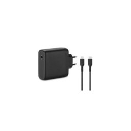 Cargador Kensington K33821EU USB-C 100 W GaN compacto cable 2 m negro