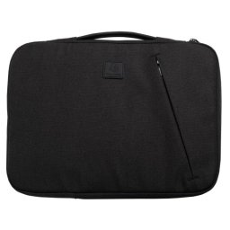Funda para portátil Exacompta 17141E negra 16" poliéster reciclado con asa y bolsillo