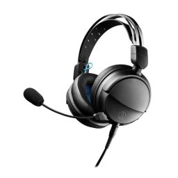 Auriculares Audio-technica ATH-GL3 con cable Jack 3,5 mm Gaming Micrófono desmontable Negros