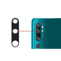 Lente Cristal Camara Xiaomi Mi Note 10 Mi Cc9 Pro Repuesto