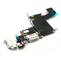 Conector Carga Flex Apple Iphone 6 4.7' Blanco Repuesto