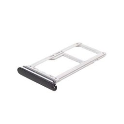 Soporte Tarjeta Sim Samsung Galaxy S8 Negro Dual Repuesto