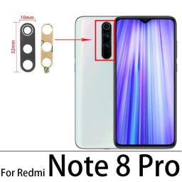 Cristal Camara Xiaomi Redmi Note 8 Pro Lente Repuesto