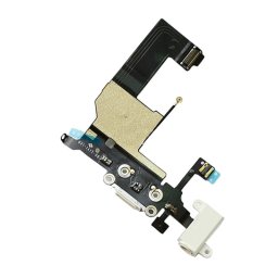 Cable Flex Conector De Carga Iphone 5 Blanco 821-1699-a Repuesto