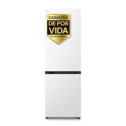Frigorífico Combi LG GBBS312CSW No Frost 186cm 333L C Blanco WiFi IA