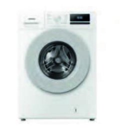 Lavadora Edesa EWF-6200 WH Carga Frontal 6 kg 1200 rpm A Blanca WiFi Motor Inverter