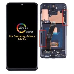 Pantalla Samsung S20 5g G981 G981f Tft Con Marco Repuesto
