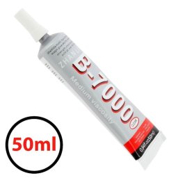 3 Unidades Pegamento B7000 Tamaño 50ml Transparente Reparacion Móvil