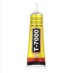 2 Unidades Pegamento T7000 110ml Color Negro Reparacion Pantallas Móvil
