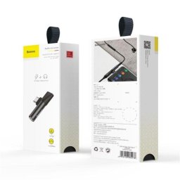 Adaptador USB-C a Jack 3.5 mm Baseus L41 con Puerto de Carga