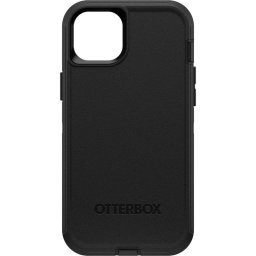 Funda para móvil OtterBox Defender Cover PC y goma negra para iPhone 15 Plus
