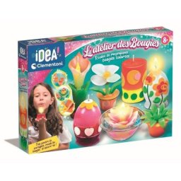 Kit Creativo Clementoni Taller de Velas Parafina Moldeados Decoración 8 Años
