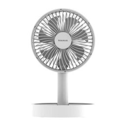 Ventilador de Sobremesa Taurus 12W 4 Velocidades Motor BLDC Oscilante Altura Regulable