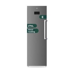 Congelador Vertical Svan 274l No Frost Inverter Inox Display LED