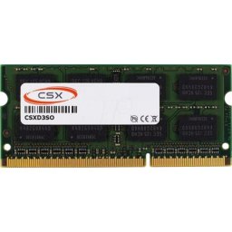 Memoria RAM CSX 2GB DDR3 1600MHz SO-DIMM Negro para notebook