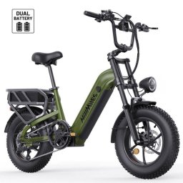 Bicicleta eléctrica fatbike HillMiles MileLink 1 48V 18Ah hasta 120 km