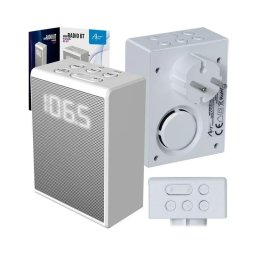 Radio compacta ART BS-817W Bluetooth 5.0 blanco