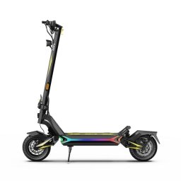 Patinete eléctrico OOTD SR1 27 Nm Autonomía 70 km Suspensión doble Negro y amarillo