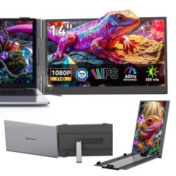 Monitor Blackview 14" FullHD 60Hz IPS USB-C PD 100 W Altavoces
