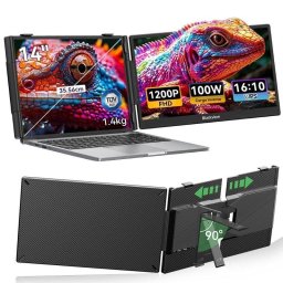 Monitor Blackview 14" FullHD 60Hz IPS Doble Pantalla Portátil