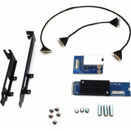 Tarjeta de red Odroid 10 GbE M.2 PCIe 3.0 x2 Ethernet 10 Gbit/s con accesorios