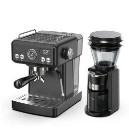 Cafetera espresso semiautomática HiBREW H10A 1,8 L 20 bares con vaporizador