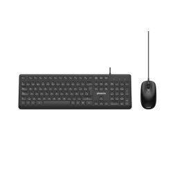 Teclado Phoenix CC101 combo compacto con ratón óptico 1200 DPI USB