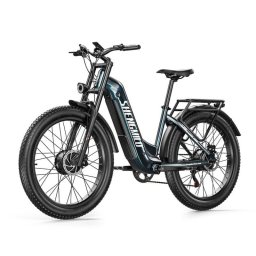 Bicicleta eléctrica Shengmilo S700PRO 2000 W 48 V 25 Ah verde