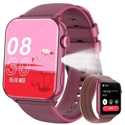 Blackview R30MAX Bluetooth 1,91" Morado Correa S/M Smartwatch Fitness