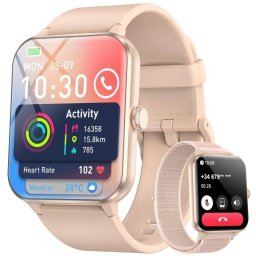 Blackview R50 Watch Bluetooth 1,85" Rosa Correa S/M Smartwatch