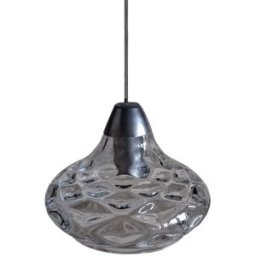 Tosel Lámpara de suspensión vidrio aluminio D25 cm