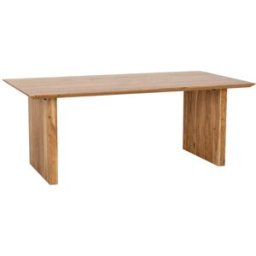Wanderlust deco Mesa de comedor de madera marrón 200x100x76 alt. Cm