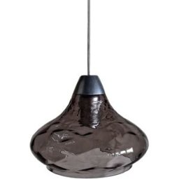 Tosel Lámpara de suspensión vidrio aluminio D25 cm