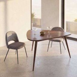Maisons du Monde Mesa de comedor vintage de sheesham macizo