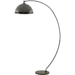 Lindby Lámpara de pie de metal gris