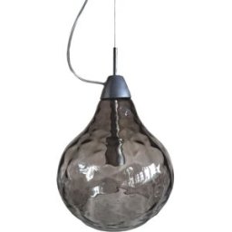Tosel Lámpara de suspensión vidrio transparente D30 cm
