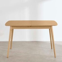 Maisons du Monde Mesa de comedor extensible para 6/8 personas en fresno