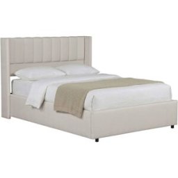 Habitat & Jardin Cama beige 213 x 174 x 113 cm