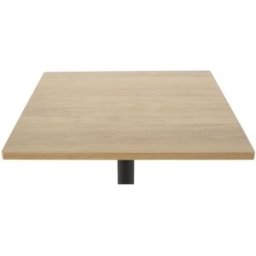 Maisons du Monde Tablero de mesa cuadrada de hostelería en roble de 70 cm