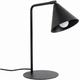 Sollux Lighting Lámpara de escritorio negro acero alt. 35 cm