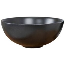 Wanda Collection Pequeño lavabo negro de cerámica 28cm