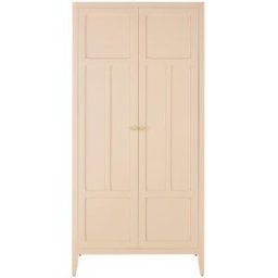 Maisons du Monde Armario infantil de 2 puertas color melocotón