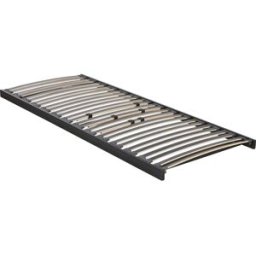 Maisons du Monde Somier de 28 láminas de madera negro de 80x200 cm