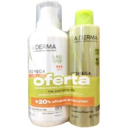 A-Derma Exómega Control Bálsamo Emoliente 400ml Con Aceite De Ducha Oferta 200ml