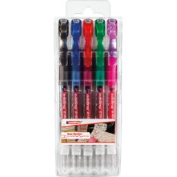 EDDING 2185-5099 - Juego de Geloller, 0,70 mm, 5 colores